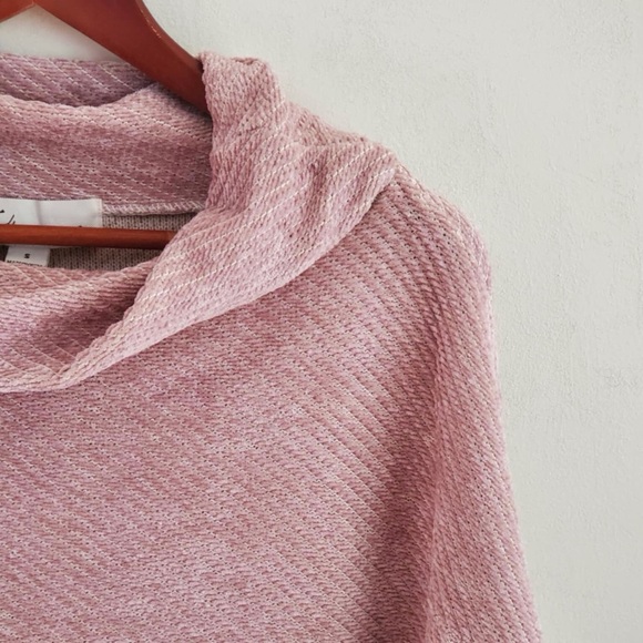 Vintage Havana Cowl Neck Oversize Boxy Sweater Top Small - Picture 2 of 8